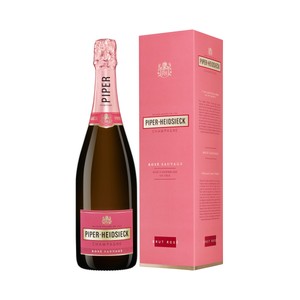 Rosé sauvage Champagne rosado elaborado con un 15 a 20% vinos de reserva botella 75 cl.