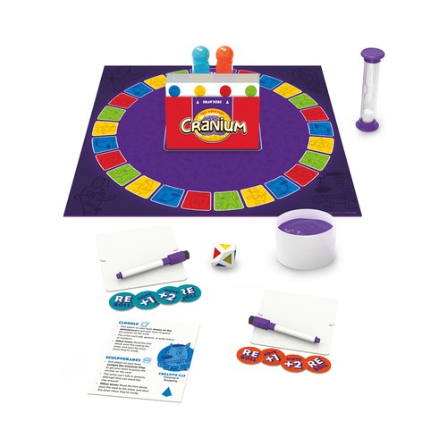 Cranium, el juego que estimulará todo tu cerebro., 4 Jugadores o más +12 Años BIZAK