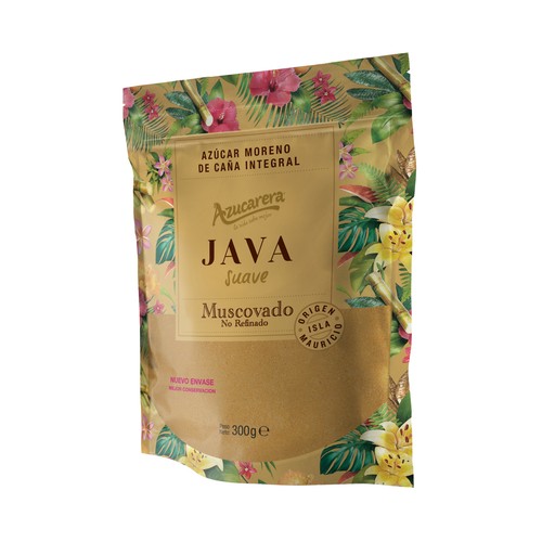 AZUCARERA Azúcar moreno molido java suave 300g