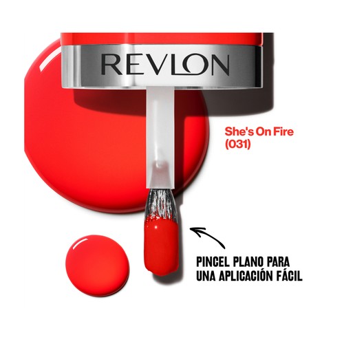 REVLON Ultra hd snap! tono 031 She´s on fire Esmalte de uñas de secado rápido.