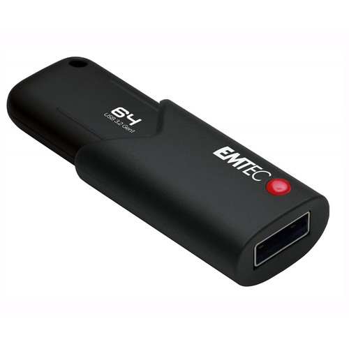 Memoria 64GB EMTEC Click Secure, usb 3.2