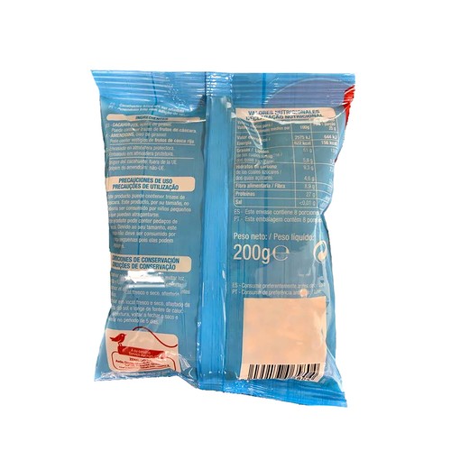 PRODUCTO ALCAMPO Cacahuetes fritos sin sal añadida 200 g.