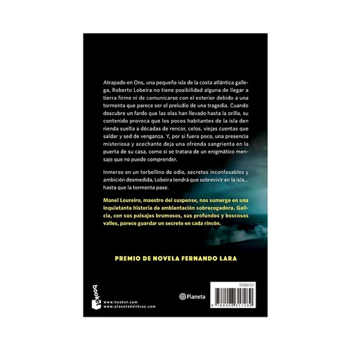 Cuando la tormenta pase bk 9,95 my. Manel Loureiro. BOOKET
