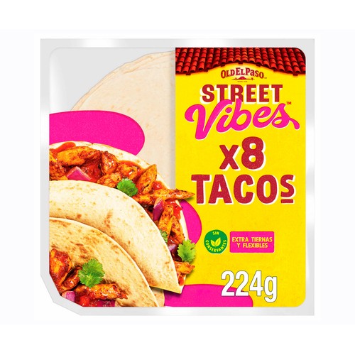OLD EL PASO Mini tortillas extra tiernas y flexibles 8 uds. x 220 gr.