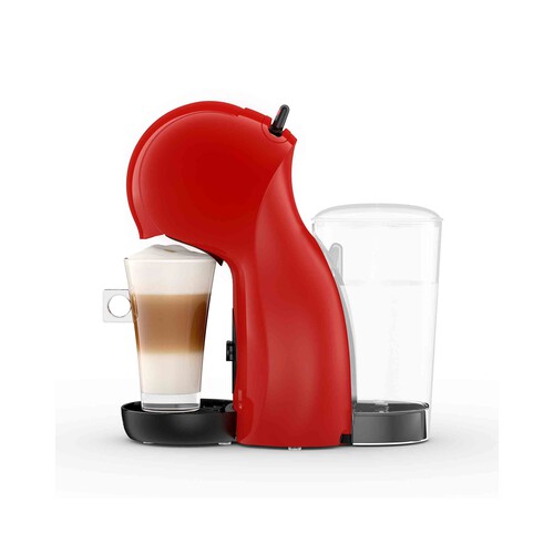 Cafetera de cápsulas DOLCE GUSTO Piccolo XS Krups KP1A05 roja, presión 15 bares, deposito de 0.8L.