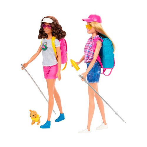 BARBIE Muñecas Barbie y Teresa Camping   +3 Años
