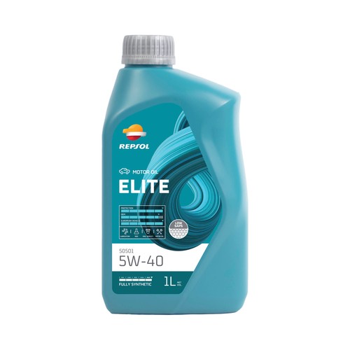 Tratamiento de aceite sintético para motores diésel, 1 litro, REPSOL Elite 50501.