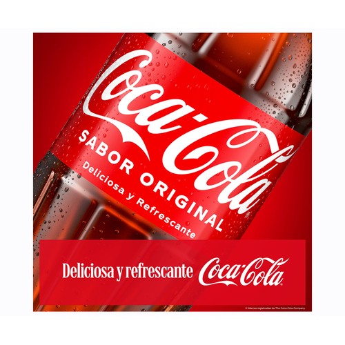 COCA COLA Sabor Original Botella 500 ml.