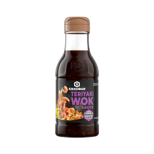 KIKKOMAN Salsa Teriyaki con ajo asado - 250ml