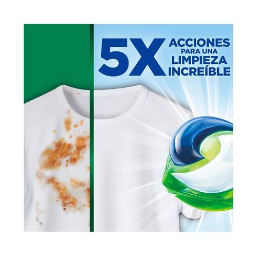 ARIEL Detergente cápsulas 3 en 1 original 35 ds 717,5 g.