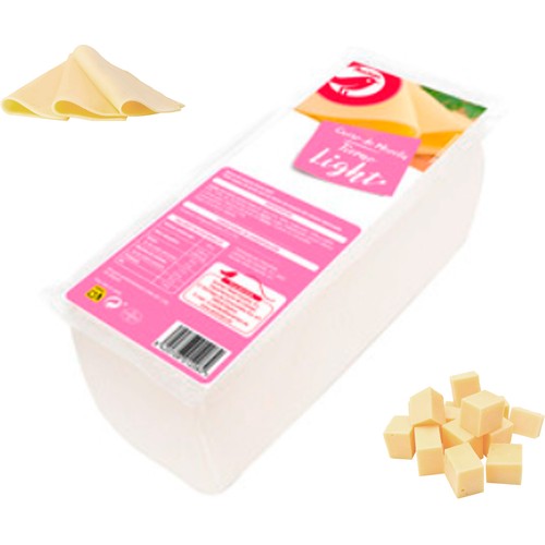 AUCHAN Queso mezcla tierno Producto Alcampo. - Loncha normal 1 a 2 mm
