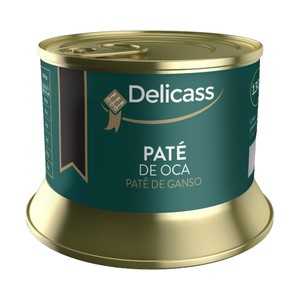 Imagen de DELICASS Paté de oca lata 130 g.
