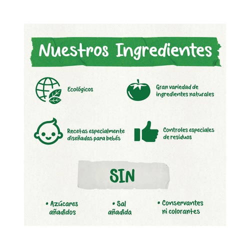 GERBER Organic Snacks (puffs) de cereales ecológicos, con mango y plátano, a paritr de 12 meses 35 g.