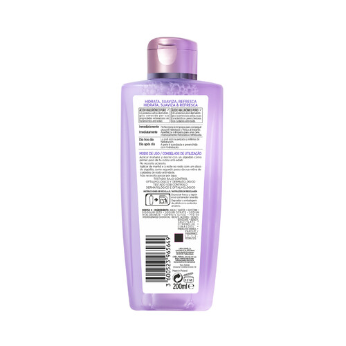 L´ORÉAL PARIS Tónico rellenador con acción antiedad y ácido Hialurónico puro L´ORÉAL PARIS Revitalift 200 ml.