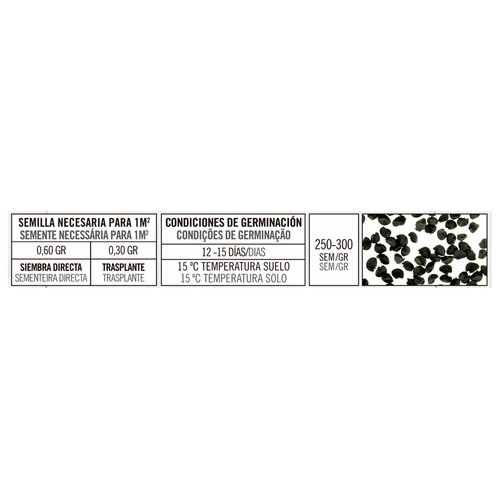 Sobre de semillas para sembrar cebollas de la variedad roja de Zalla PRODUCTO ALCAMPO.