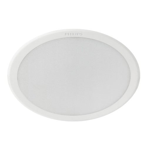 Pack de 2 Downlights empotrables redondos 24W, 21,5cm, luz neutra 4000K, PHILIPS color blanco.