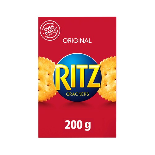 RITZ Galletas saladas caja de 200 g.
