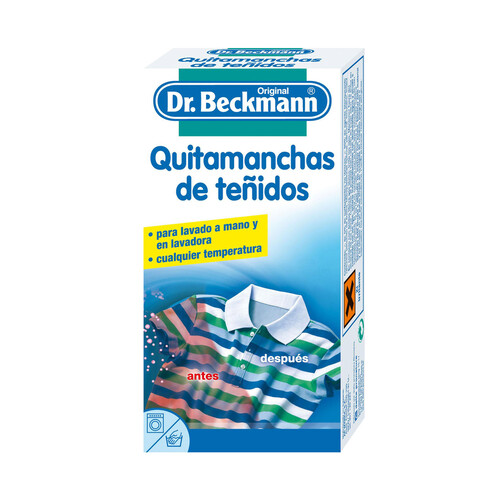 DR. BECKMANN Producto para quitar desteñidos DR. BECKMANN 75 gr,
