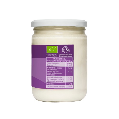 LACABRA Kefir de cabra ecológico sin lactosa LACABRA 420 g.