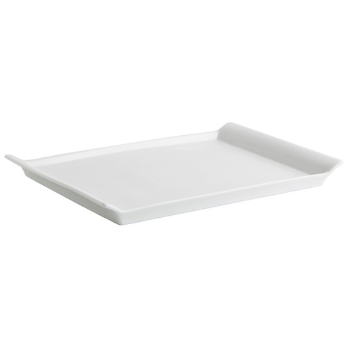 Fuente especial para presentar alimentos a la plancha, 36cm. de largo, serie Gastro Fresh QUID.
