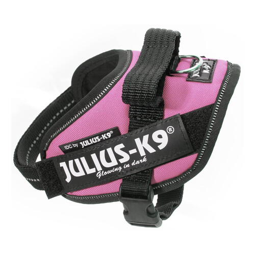 JULIUS K9 Arnés regulable para perros con reflectante color rosa JULIUS K9 talla mini (4-7 kg) 1 ud.