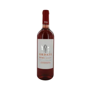 ORDATE Vino rosado con D.O. Ca. Rioja botella 75 cl.