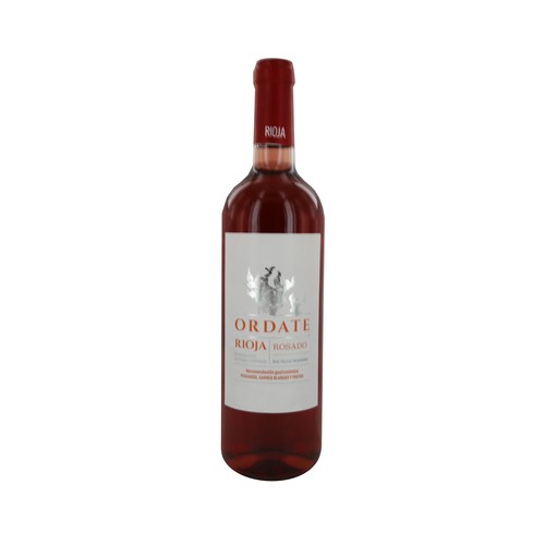ORDATE  Vino rosado con D.O. Ca. Rioja botella 75 cl.
