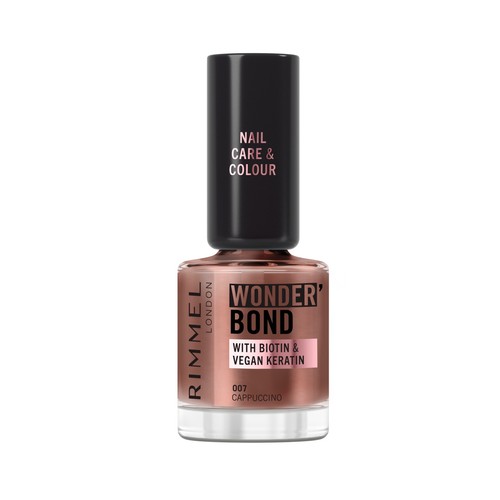 RIMMEL Wonder bond tono 007 Cappuccino Esmalte de uñas.