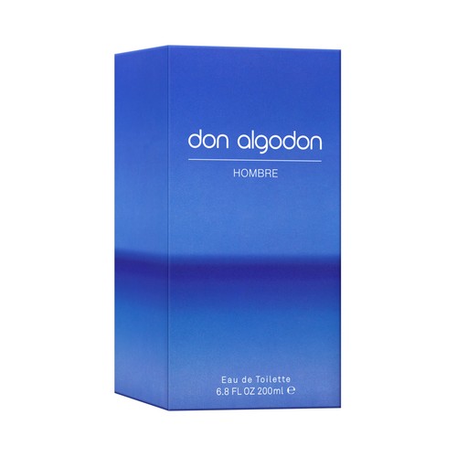 DON ALGODÓN Eau de toilette (colonia) para hombre con vaporizador en spray 200 ml.