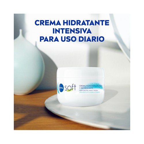 NIVEA Soft Crema hidratante intensiva multiusos 375 ml.