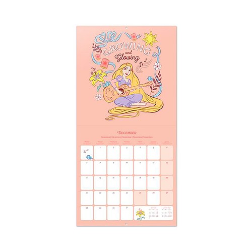 Calendario 2026, Disney Princesas, GRUPO ERIK.