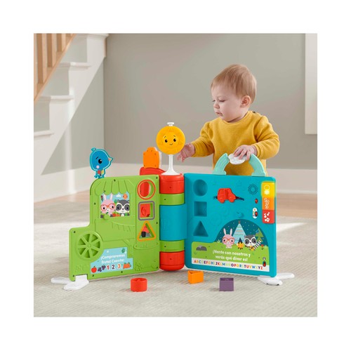 Libro de historias Sienta y Levanta con luces y sonidos, FISHER PRICE.