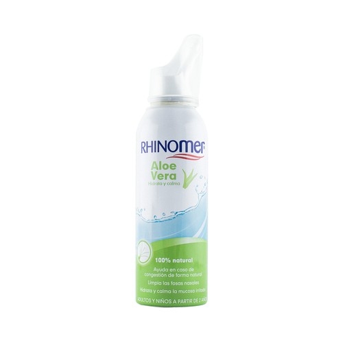 RHINOMER Agua de mar para limpieza nasal fuerza 2 (media) RHINOMER Aloe vera.