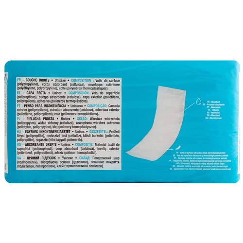 PRODUCTO ALCAMPO Compresa de incontinencia rectagulares y unisex para perdidas moderadas a severas 28 uds.
