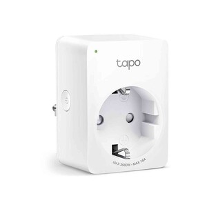 Mini enchufe inteligente TP-LINK Tapo P110, wifi, control remoto, programación, control de voz, monitoreo de energía.