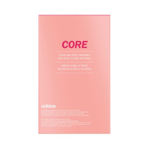 ADIDAS Core Eau de toilette (agua de colonia) para mujer con aroma a rosa y melocotón 100 ml.