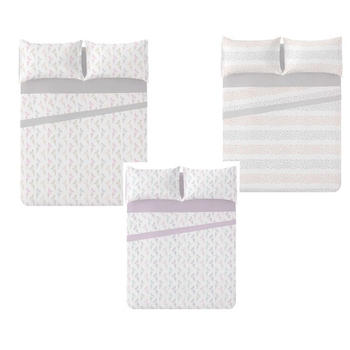 Juego de sábana para cama de 90cm de 160 hilos.