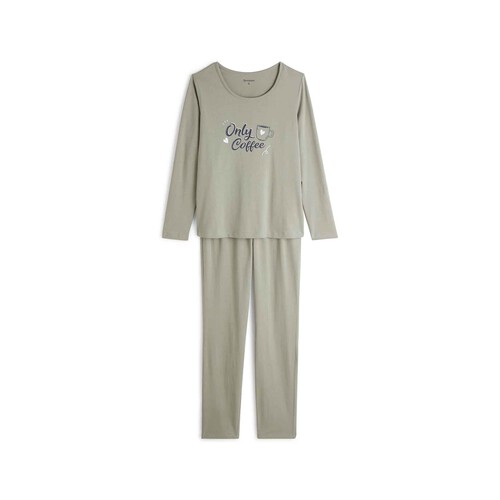 Pijama de algodón para mujer IN EXTENSO, talla S.