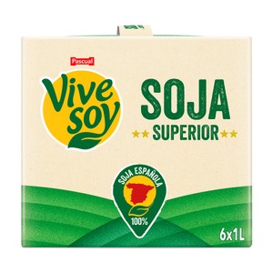 Original de Pascual Bebida vegetal de soja 6 x 1 l