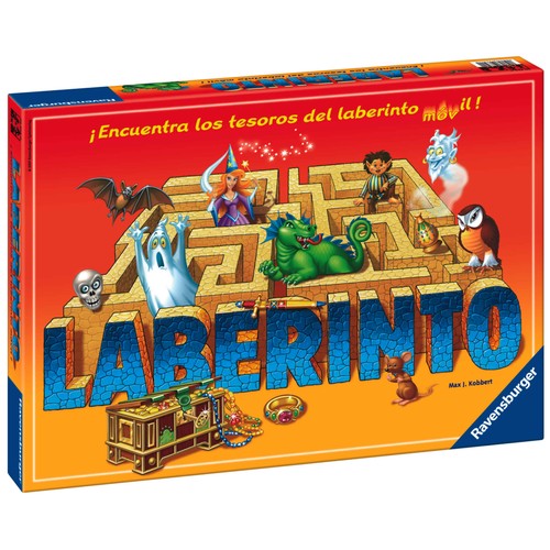 Ravensburger – Laberinto Mágico Naruto Shippuden, Juego de mesa, De 2 a 4 Jugadores, 7+ Años