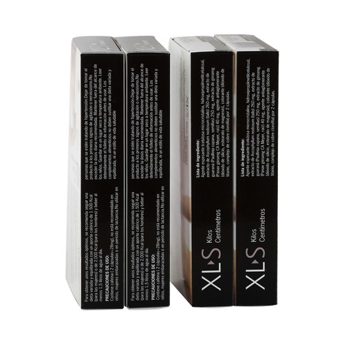 XLS Complementeo alimenticio que ayuda a controlar el peso XLS Kilos centímetros 30 cápsulas.