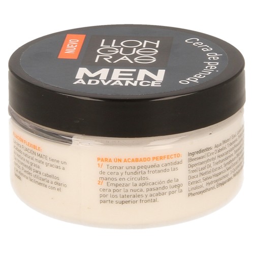 LLONGUERAS Men Cera para peinado, con acabado mate 100 ml.