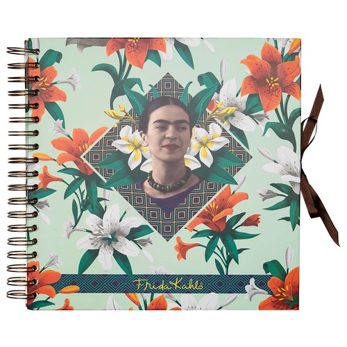 Álbum fotos 40 páginas 26x26 diseño Frida Kahlo, ERIK.