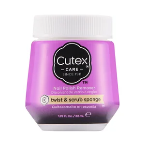 CUTEX Quitaesmaltes en esponja (girar y frotar)  52 ml.