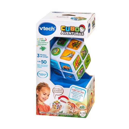 Cubo mágico Dinoaventuras, VTECH.