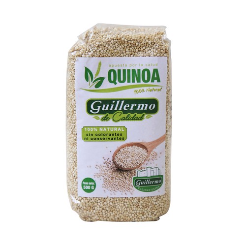 LEGUMBRES GUILLERMO Quinoa blanca (semillas) 500 g.