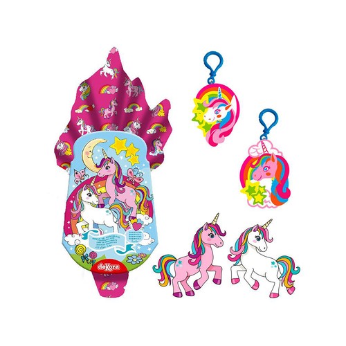 Huevo de Pascua de chocolate con leche  Unicornio DEKORA 120 g.
