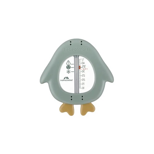 Termómetro de baño para bebés en forma de pingüino, BEBECONFORT.