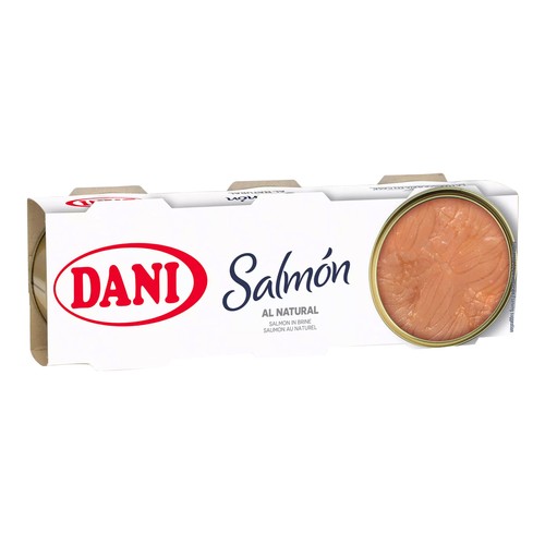 DANI Salmón al natural lata 3 uds x 50 g.