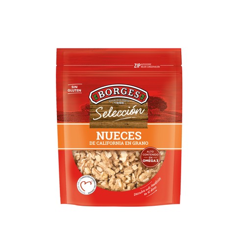 BORGES Nueces de California en grano 130 g.